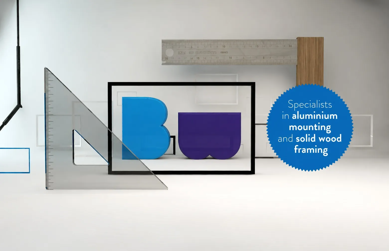 The Bernard Weber framing workshop in Etterbeek, Brussels